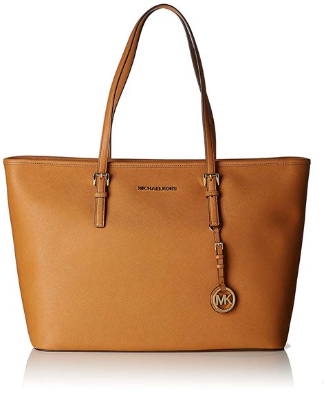 michael kors jet set travel medium top-zip tote bag|michael kors jet set saffiano.